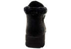 L7172-00 Womens Comfortable Leather Ankle Boots