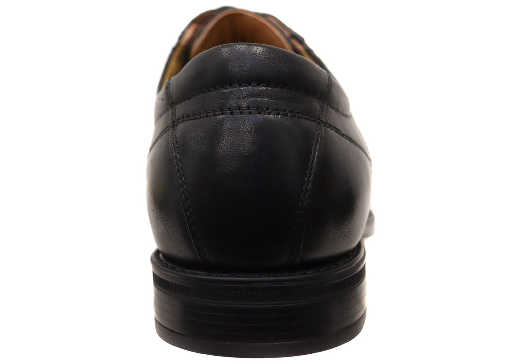 Mens Fairfield Cap Toe Derby EEE Wide Leather Dress Shoes