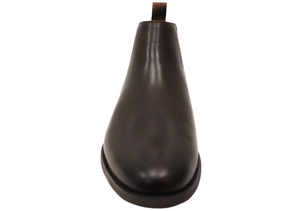 Mens EEE Triple Wide Leather Ceduna Plain Toe Chelsea Boots