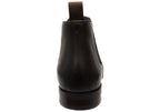 Mens EEE Triple Wide Leather Ceduna Plain Toe Chelsea Boots