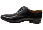 Mens Clayton Cap Toe Derby EEE Wide Leather Dress Shoes