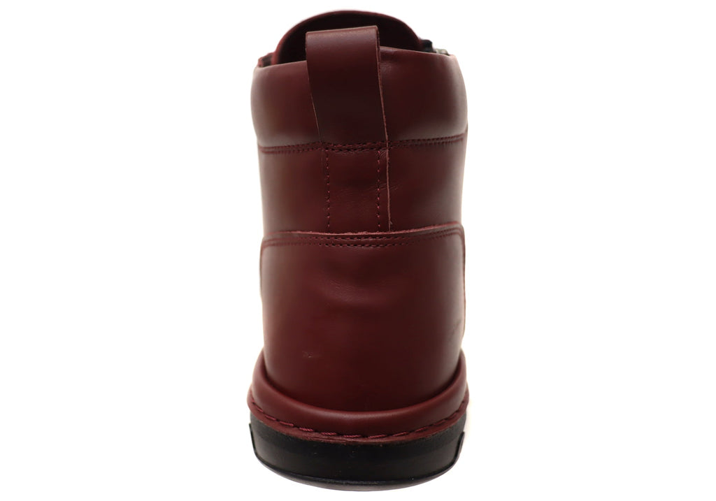 Kylie Womens European Comfortable Leather Ankle Boots