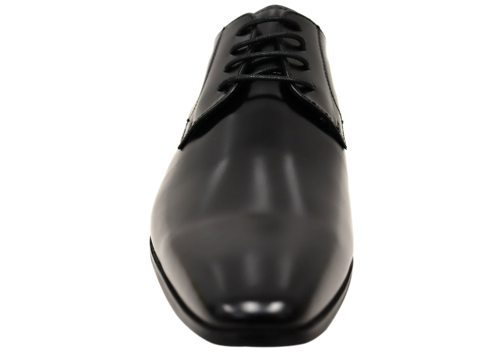 Mens Kabul Plain Toe Derby EE Extra Wide Leather Shoes