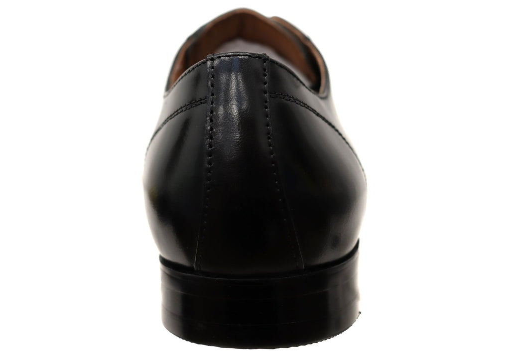 Mens Kabul Plain Toe Derby EE Extra Wide Leather Shoes