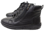 Kylie Womens European Comfortable Leather Ankle Boots