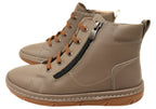 Kylie Womens European Comfortable Leather Ankle Boots