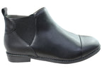 Tycoon Womens Leather Comfort Supportive Ankle Boots