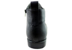 Tycoon Womens Leather Comfort Supportive Ankle Boots