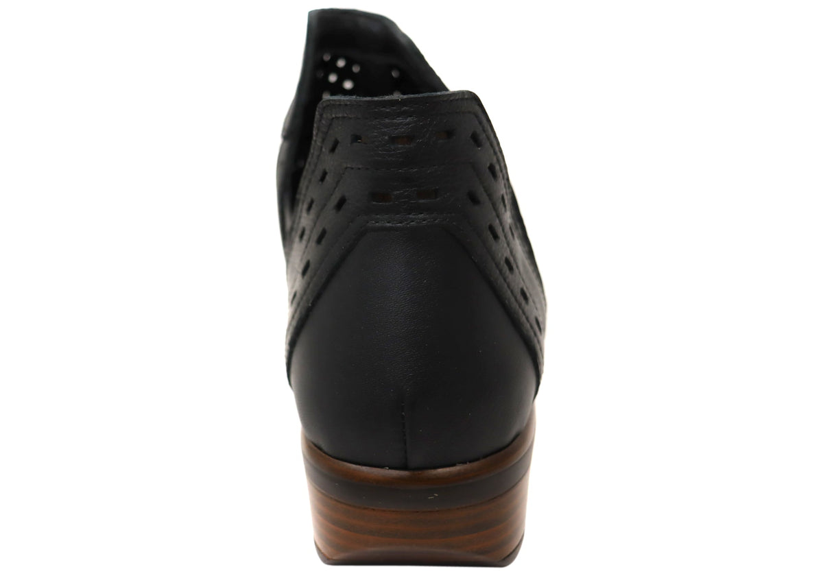 Rivotra Womens Leather Comfortable Ankle Boots