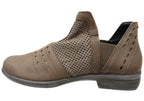 Rivotra Womens Leather Comfortable Ankle Boots