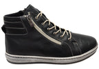 Akari Womens European Comfortable Leather Ankle Boots