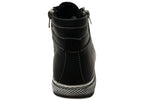 Akari Womens European Comfortable Leather Ankle Boots