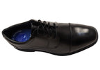 Mens Stark Cap EEE Wide Leather Dress Shoes