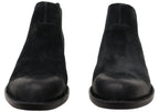 Kerri Womens Comfortable Leather Low Heel Ankle Boots