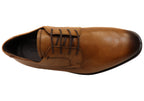 Mens Comfortable Leather Melbourne Lace Up Dress Shoes