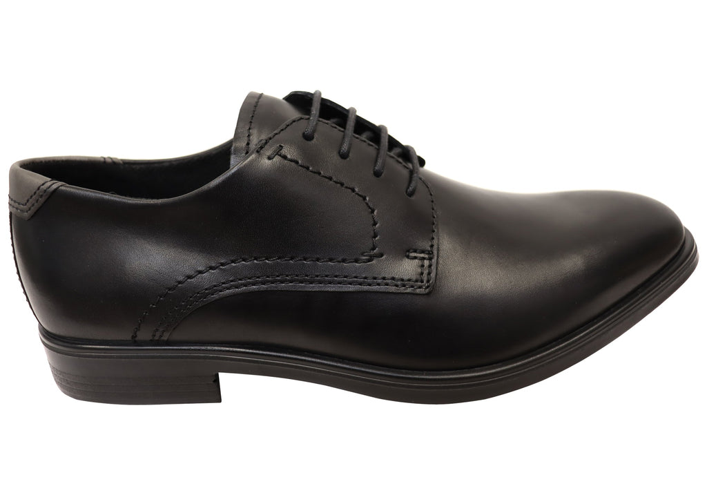 Mens Comfortable Leather Melbourne Lace Up Dress Shoes