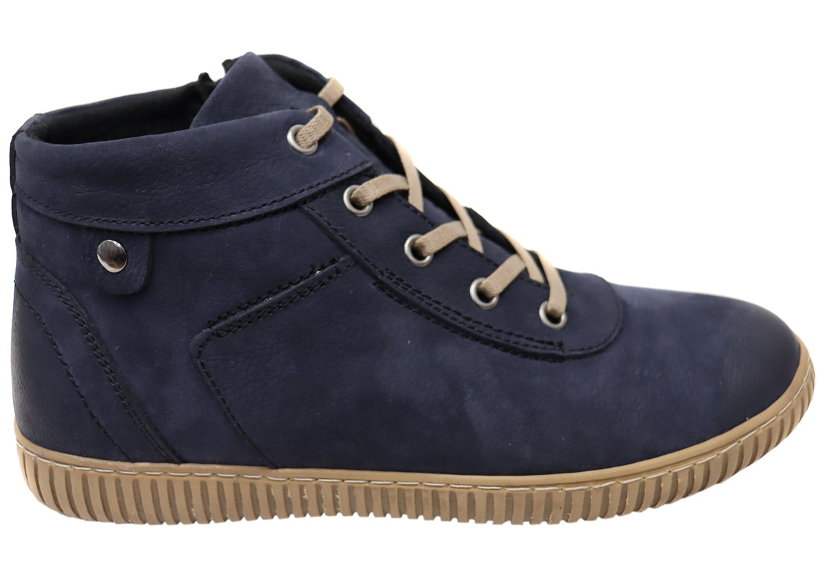 CP723-51 Womens Comfort Leather European Ankle Boots