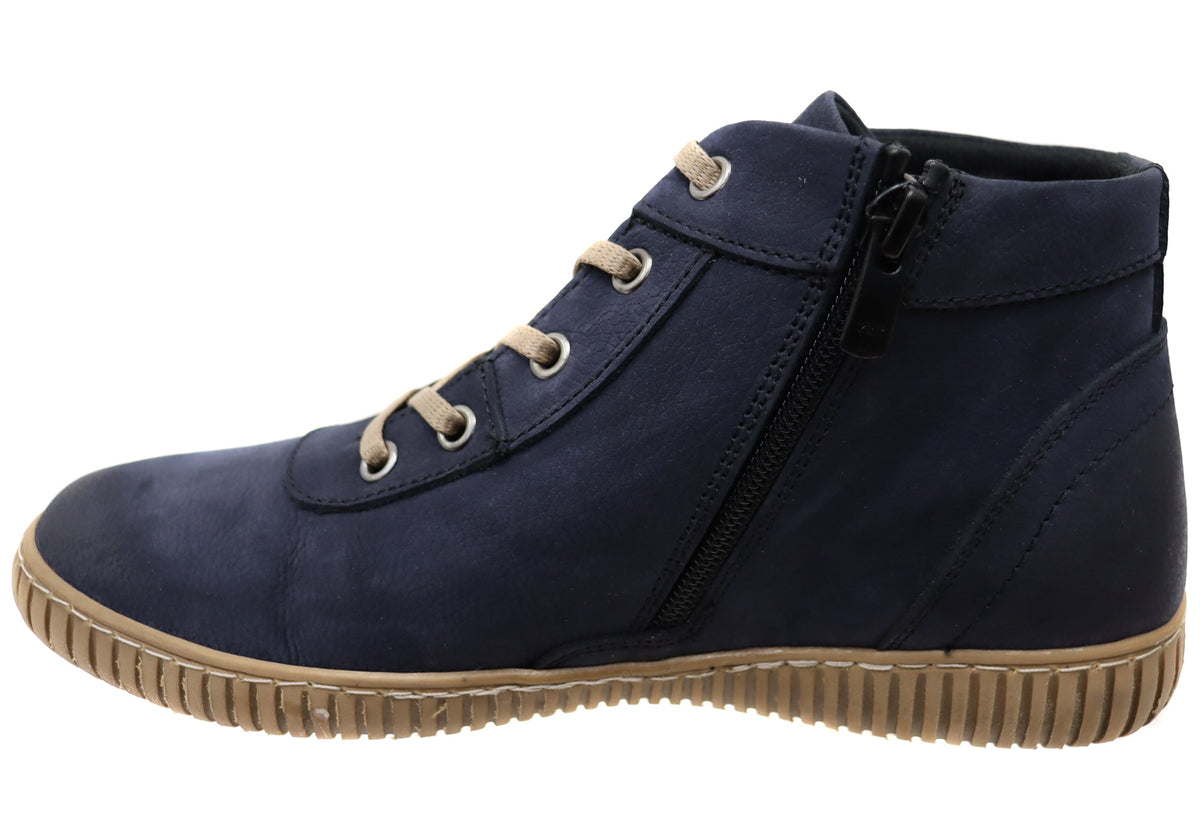CP723-51 Womens Comfort Leather European Ankle Boots