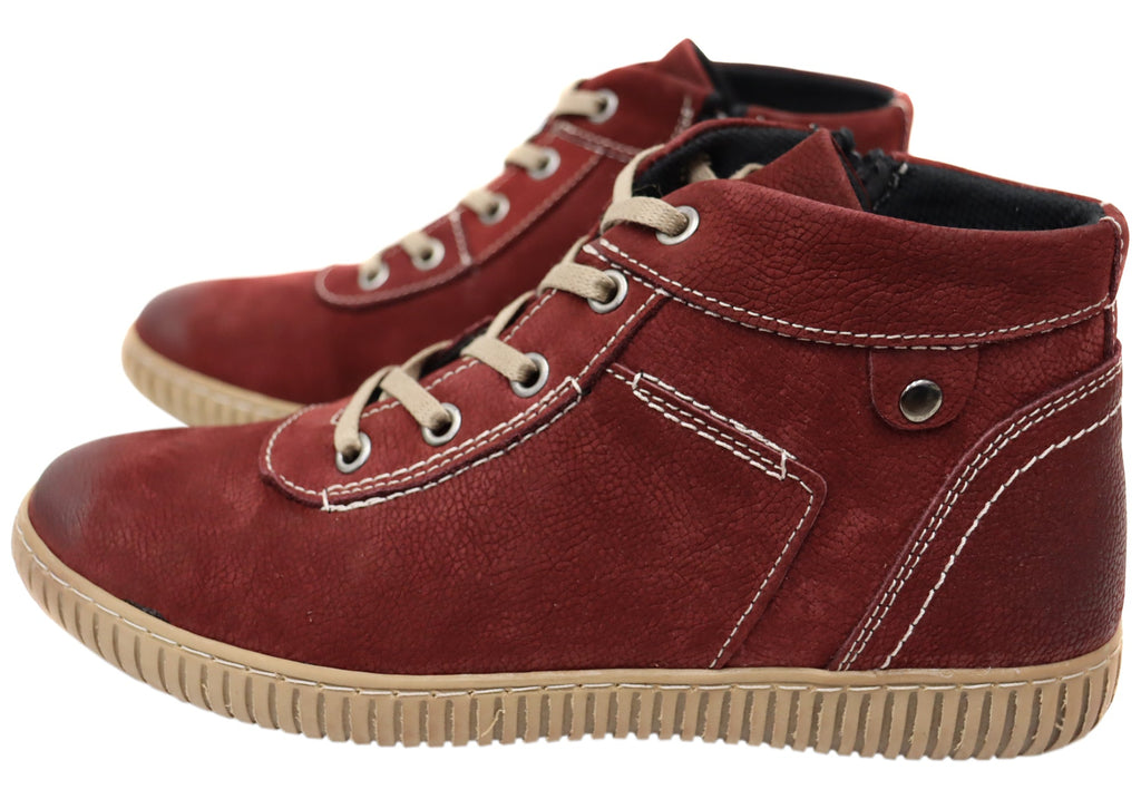 CP723-51 Womens Comfort Leather European Ankle Boots