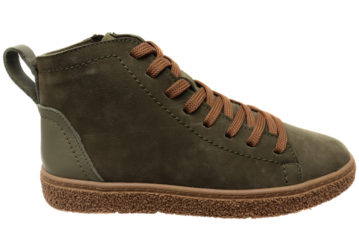 Axel Womens Comfortable Leather European Ankle Boots