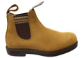 Unisex Comfortable Leather 607 Booma Vivid Boots Wheat