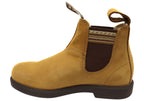 Unisex Comfortable Leather 607 Booma Vivid Boots Wheat