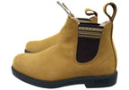 Unisex Comfortable Leather 607 Booma Vivid Boots Wheat