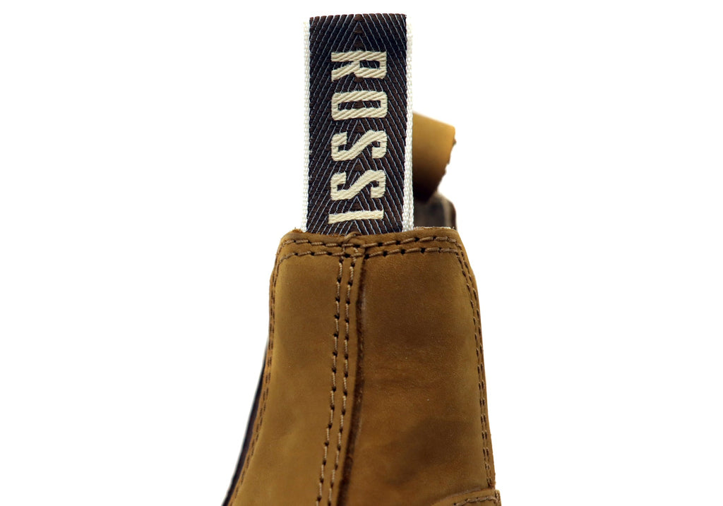 Unisex Comfortable Leather 607 Booma Vivid Boots Wheat