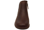 Fallston Womens Comfortable Wide Fit Leather Ankle Boots