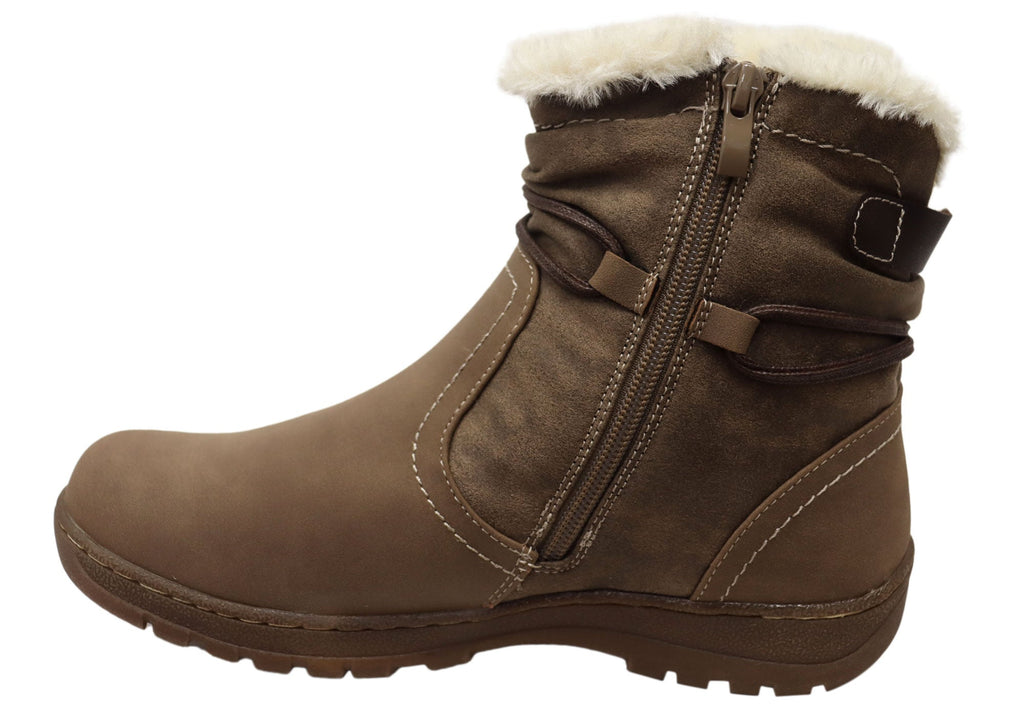 Gemma Womens Comfortable Ankle Boots