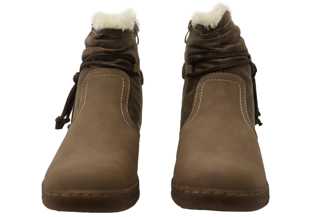 Gemma Womens Comfortable Ankle Boots