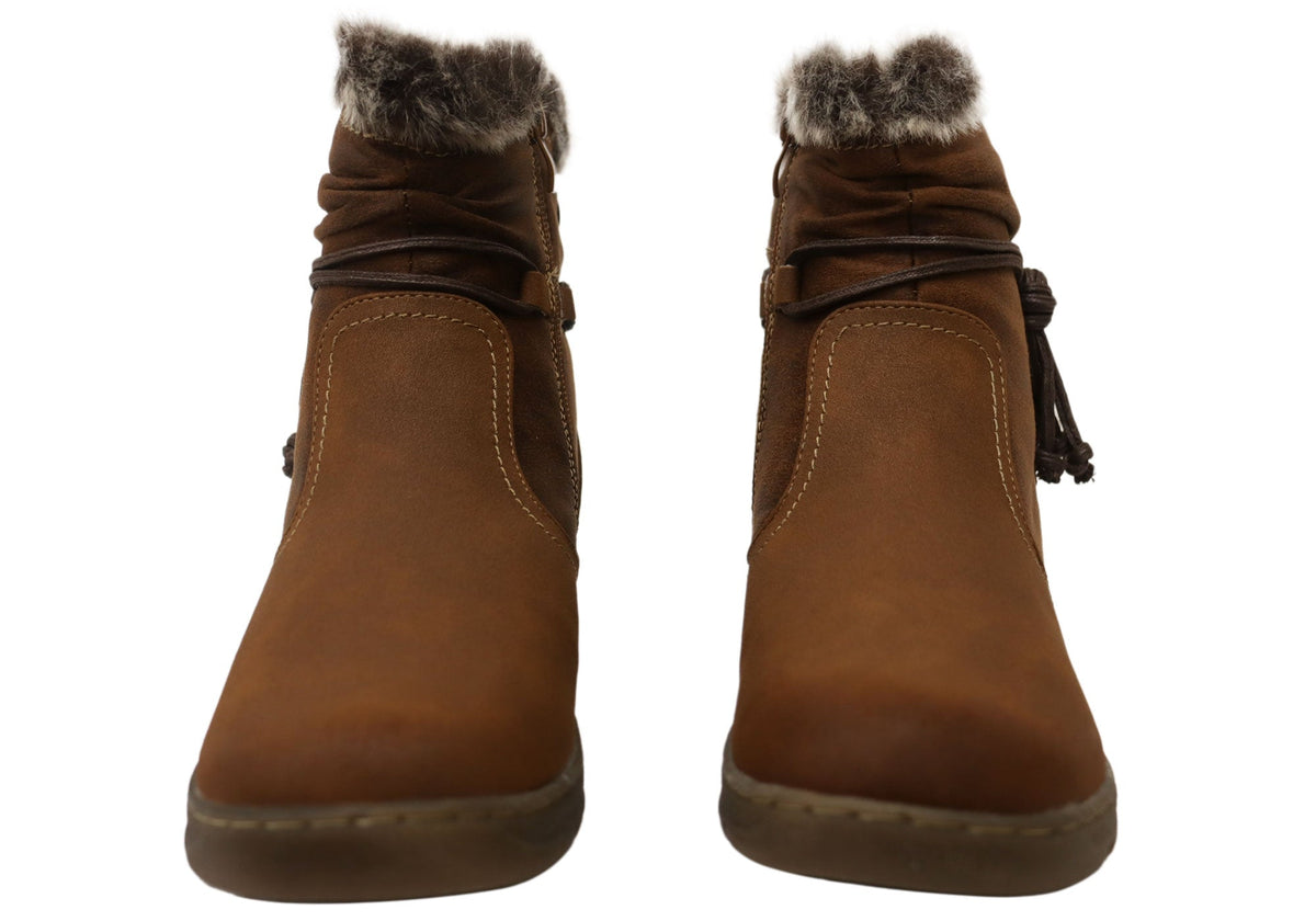 Gemma Womens Comfortable Ankle Boots