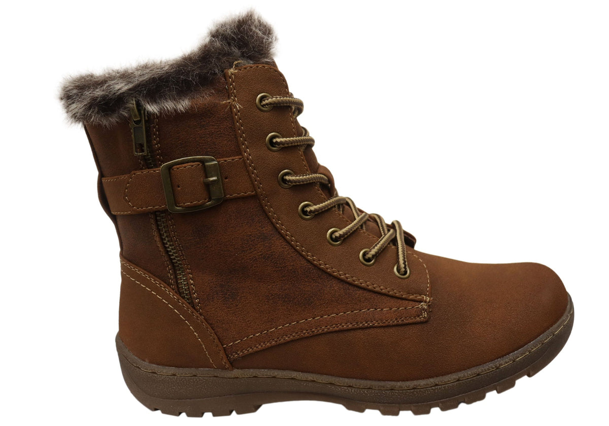 Gello Womens Comfortable Ankle Boots