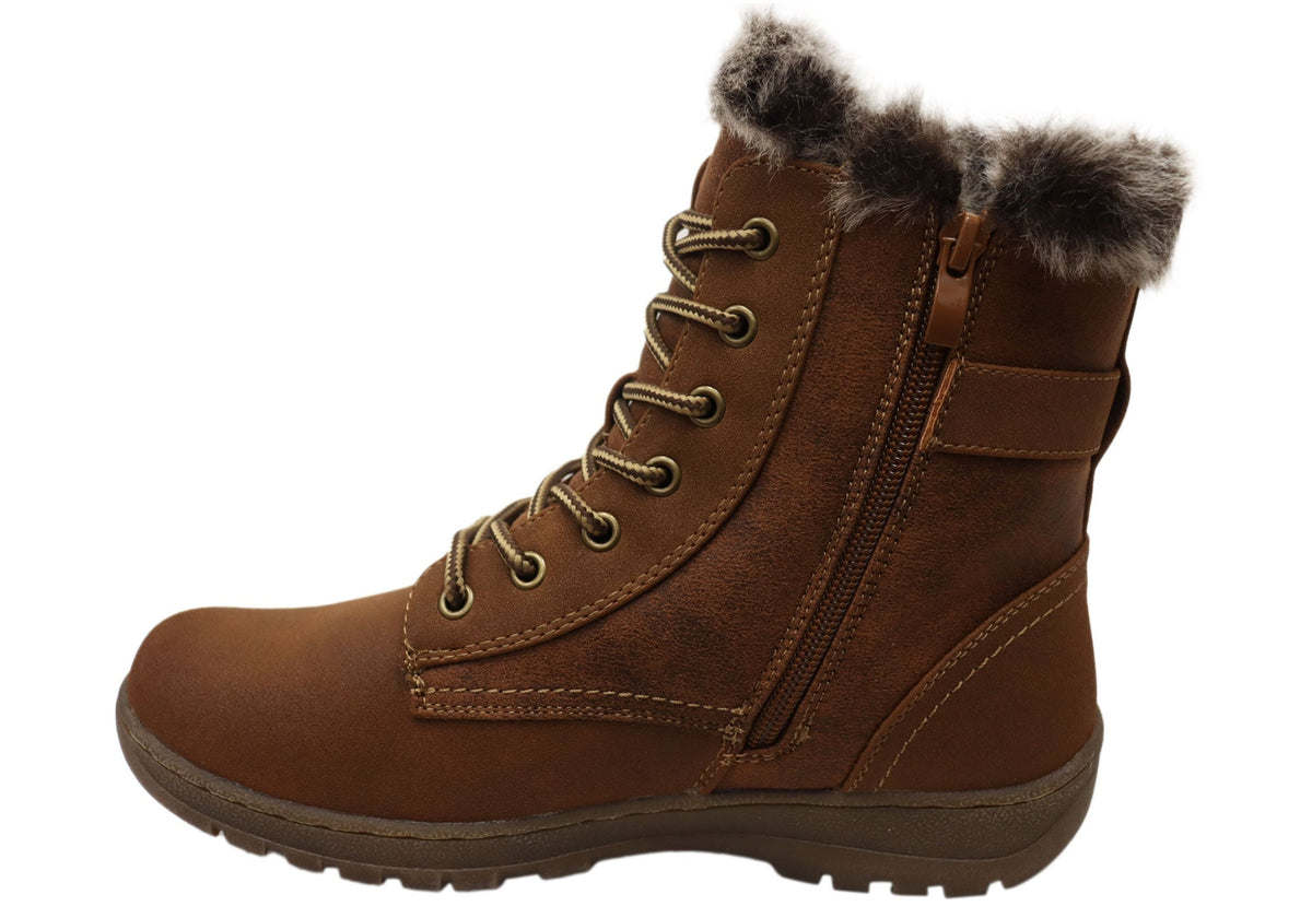 Gello Womens Comfortable Ankle Boots