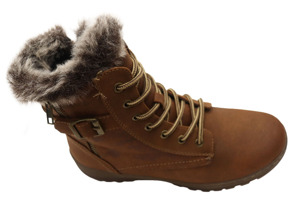 Gello Womens Comfortable Ankle Boots