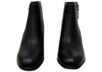 Barras Womens Comfortable Leather Mid Heel Ankle Boots