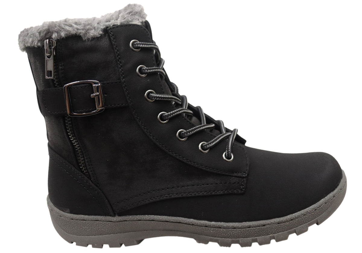 Gello Womens Comfortable Ankle Boots