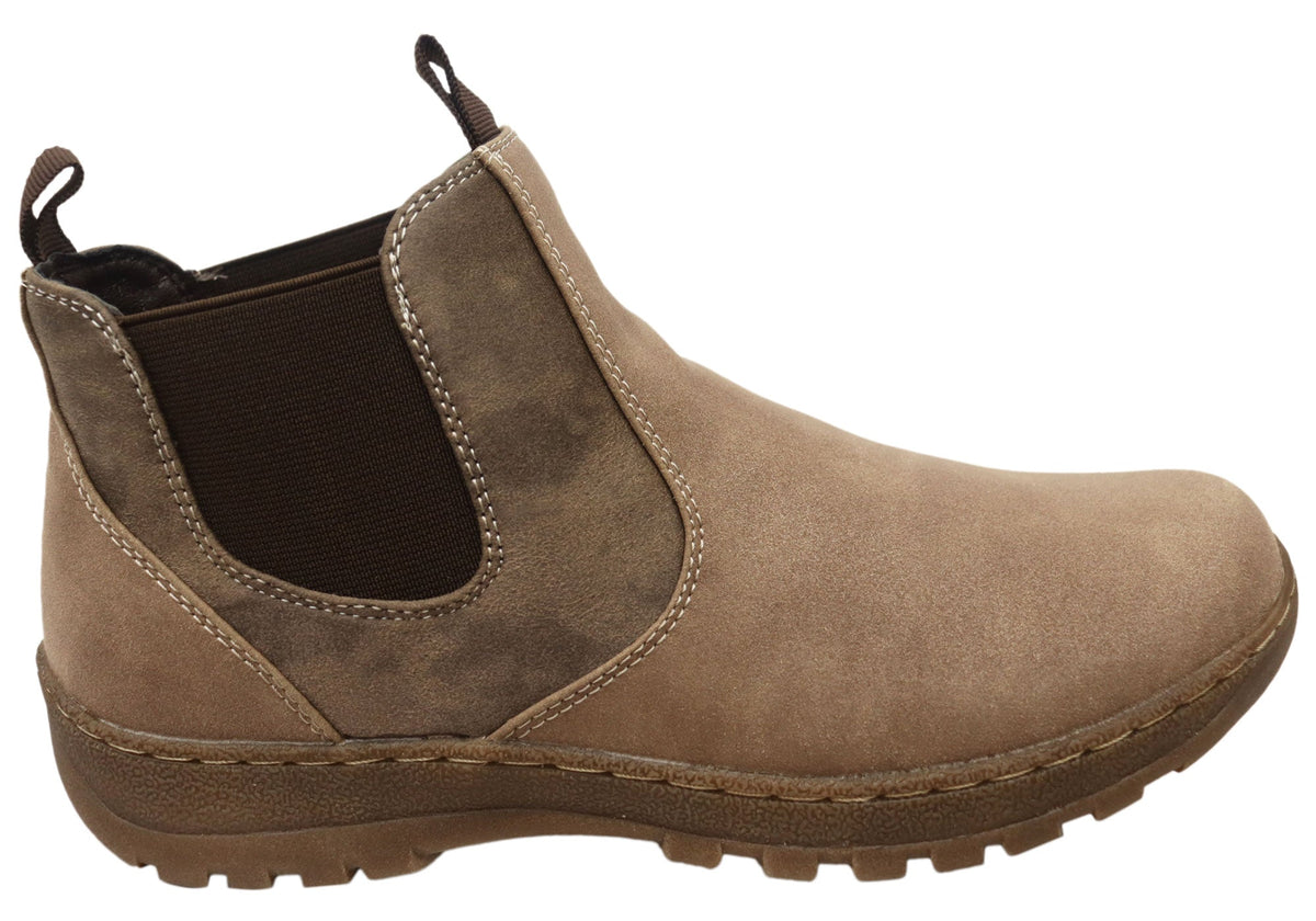 Gaby Womens Comfortable Chelsea Ankle Boots