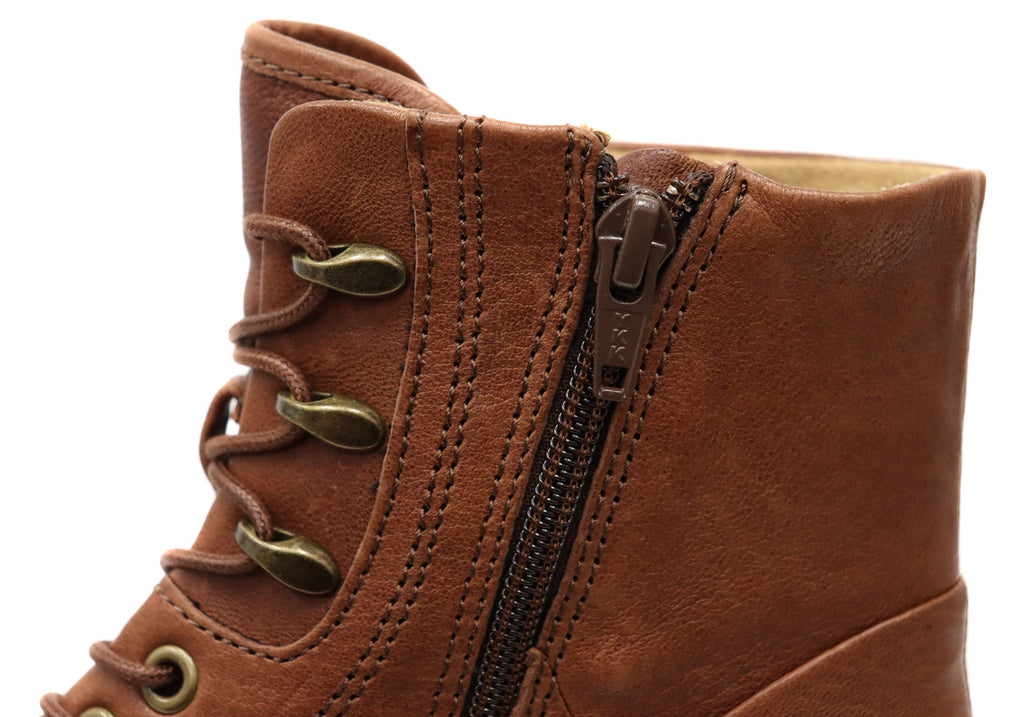 Elsberry Womens Comfortable Leather Ankle Boots