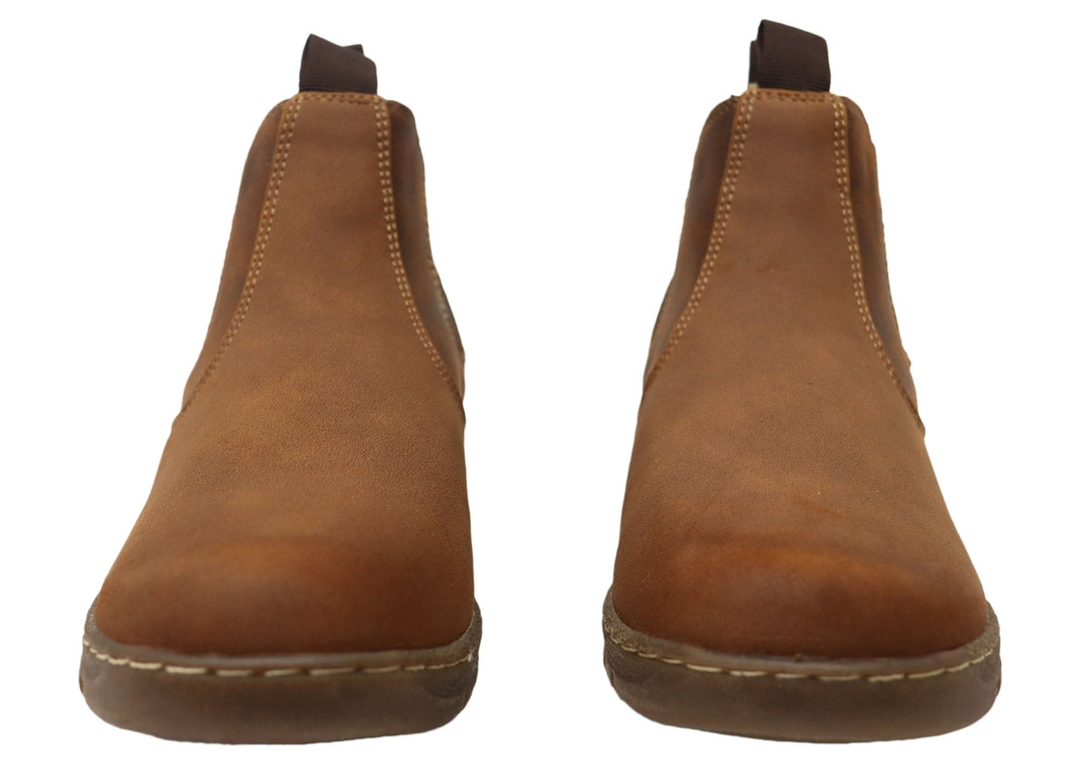 Gaby Womens Comfortable Chelsea Ankle Boots