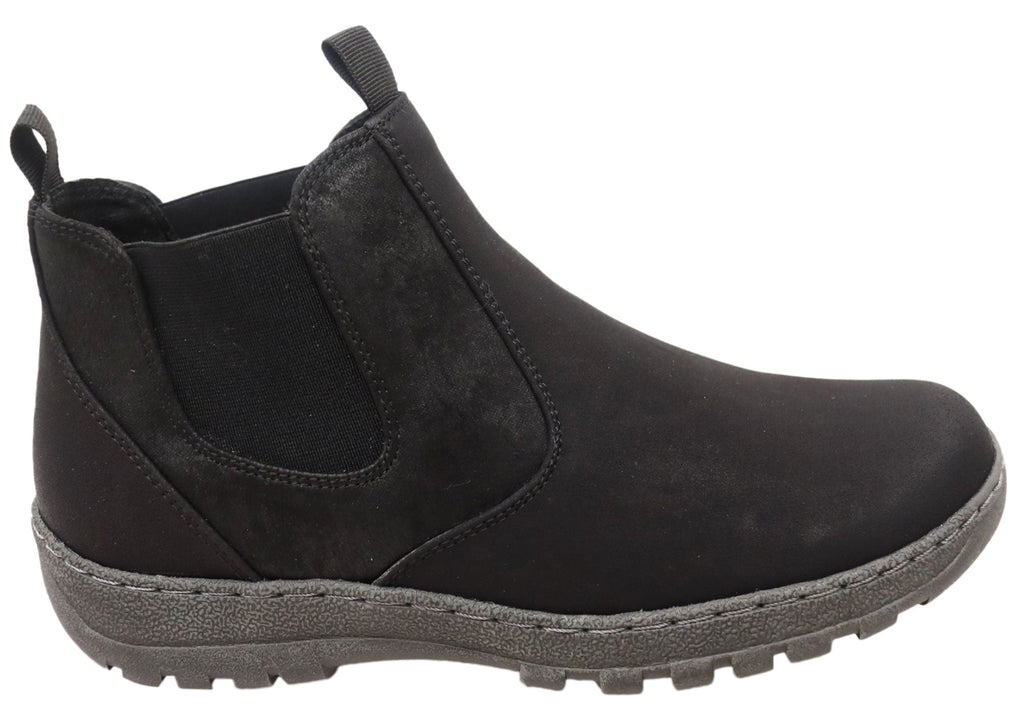 Gaby Womens Comfortable Chelsea Ankle Boots