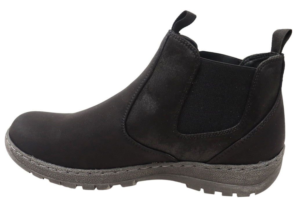 Gaby Womens Comfortable Chelsea Ankle Boots