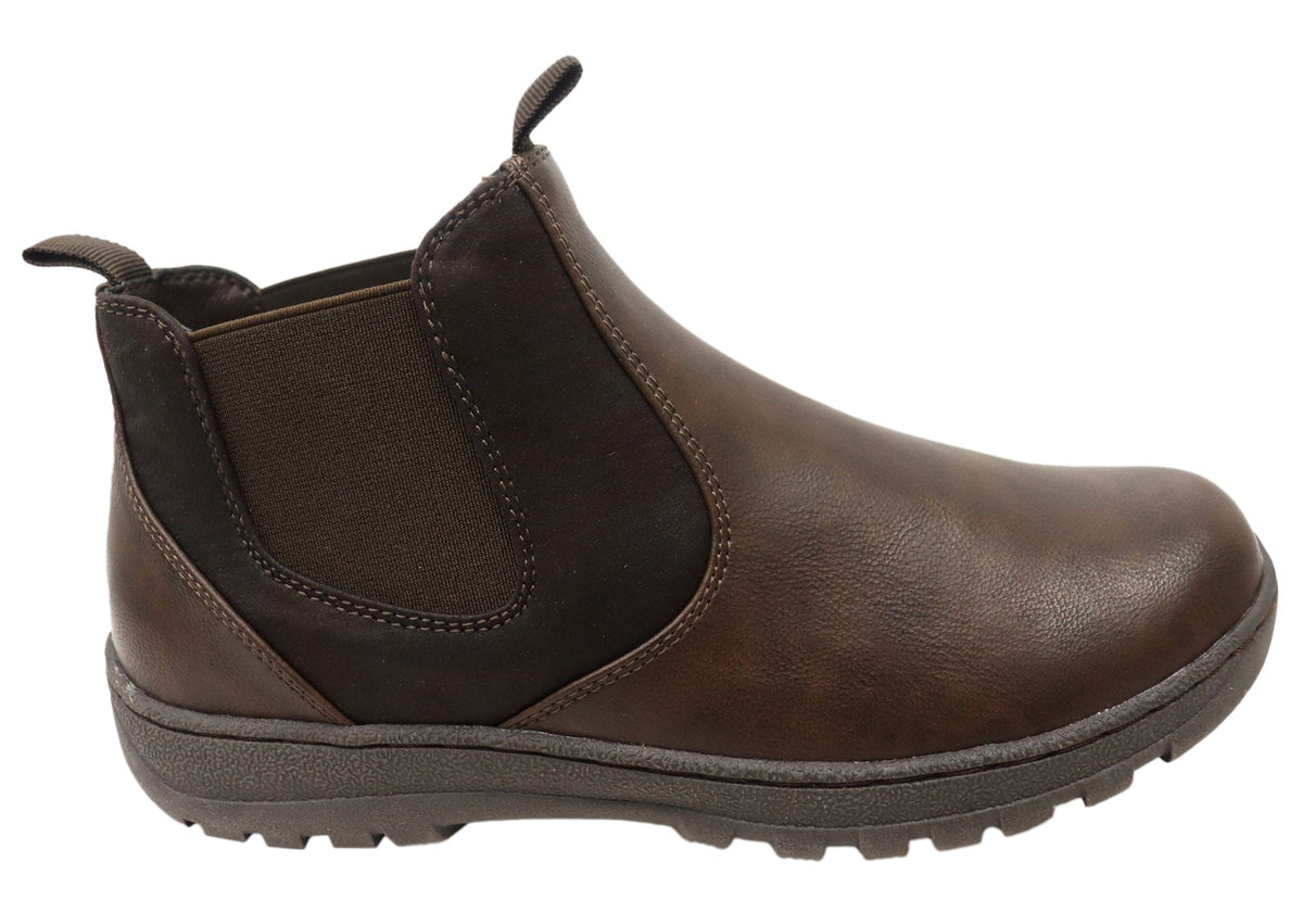 Gaby Womens Comfortable Chelsea Ankle Boots