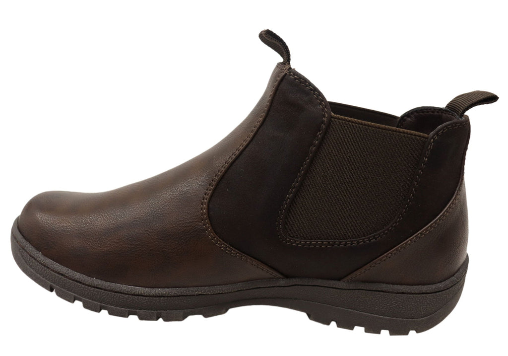 Gaby Womens Comfortable Chelsea Ankle Boots