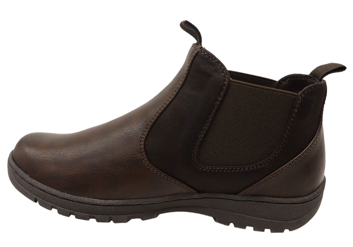 Gaby Womens Comfortable Chelsea Ankle Boots