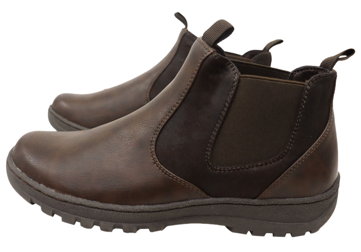 Gaby Womens Comfortable Chelsea Ankle Boots