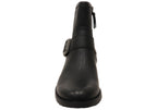 Brie Womens Comfortable Leather Ankle Boots