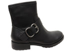 Brie Womens Comfortable Leather Ankle Boots