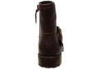 Brie Womens Comfortable Leather Ankle Boots