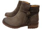 Blake Womens Comfortable Leather Suede Ankle Boots
